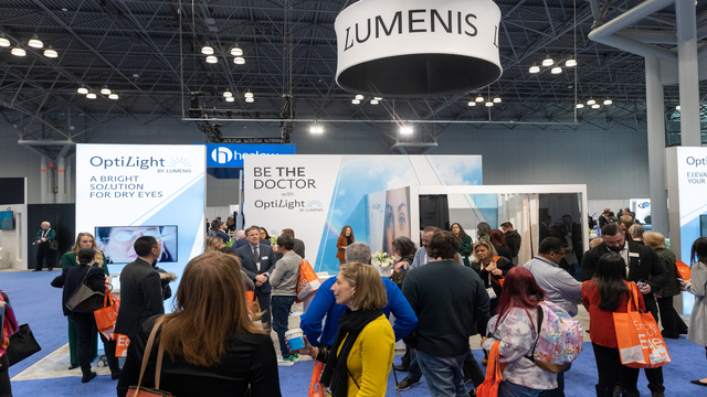 Lumenis at the eyecare meetings & brilliance vision mastey event.