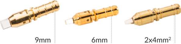 Multi-Spot&trade; Nd:YAG 3 cooled and easily changed lightguides