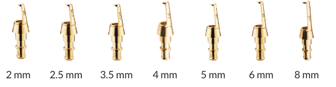 Q-Switched Nd:YAG 7 spot sizes for customized treatments